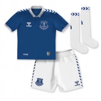 Everton Dwight McNeil #7 Fußballbekleidung Heimtrikot Kinder 2023-24 Kurzarm (+ kurze hosen)